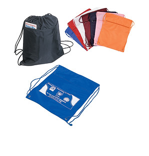 polyester DRAWSTRING TOTE BAG