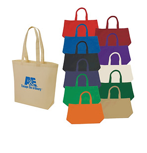100 GSM TOTE BAG 
18 3/4" x 15" x 6"