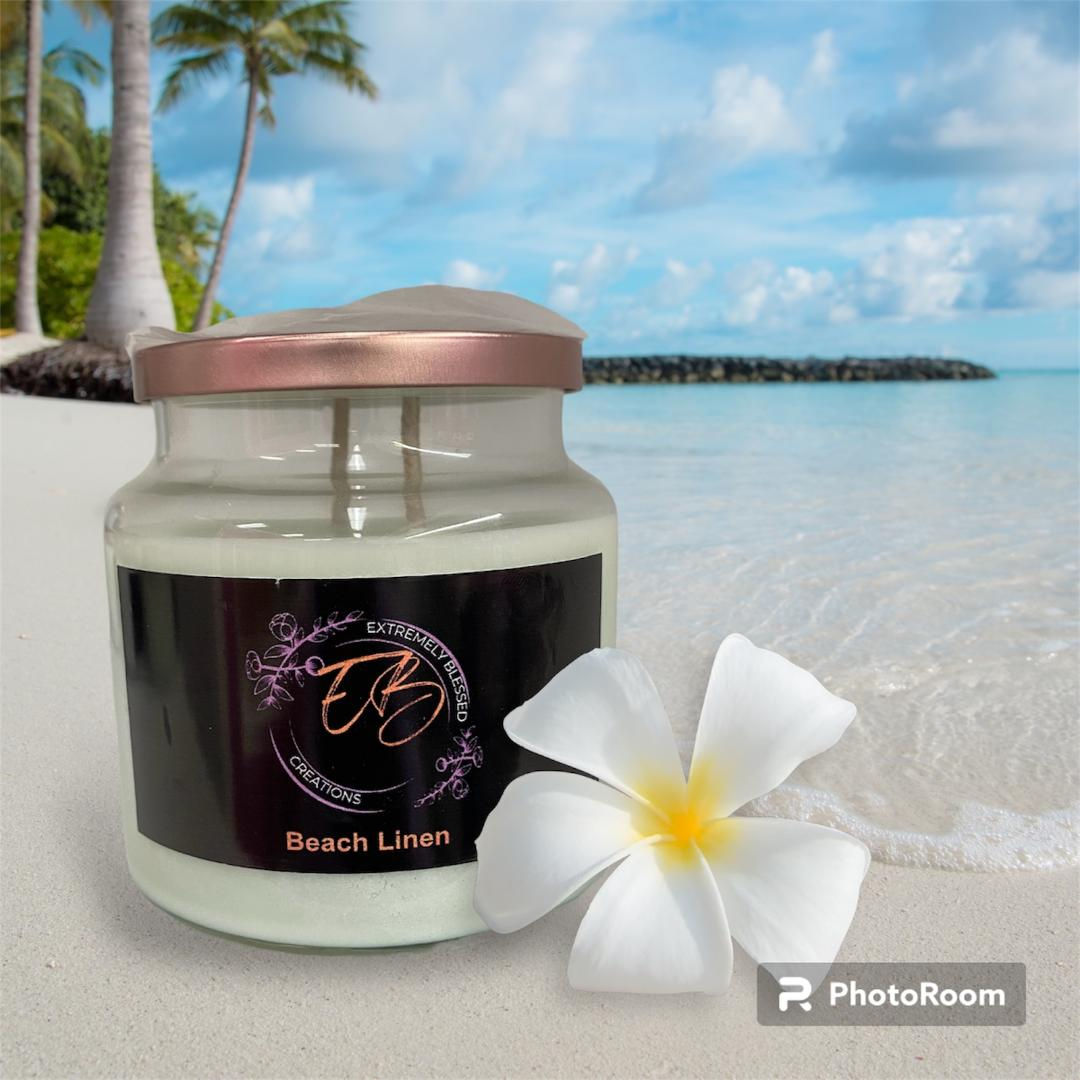 Beach Linen Candle