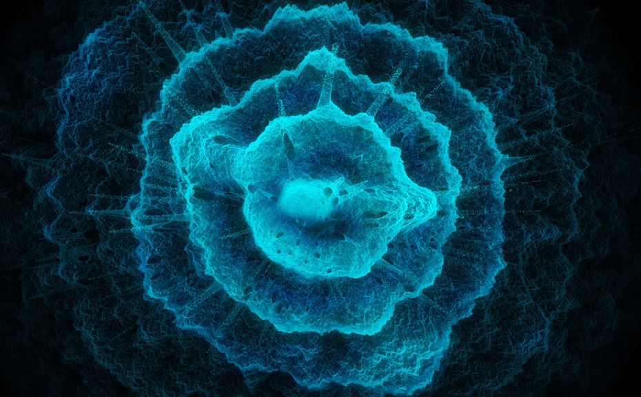 Audio visualizer that uses the CC Ball Action effect in After Effects to create a 3D audio waveform