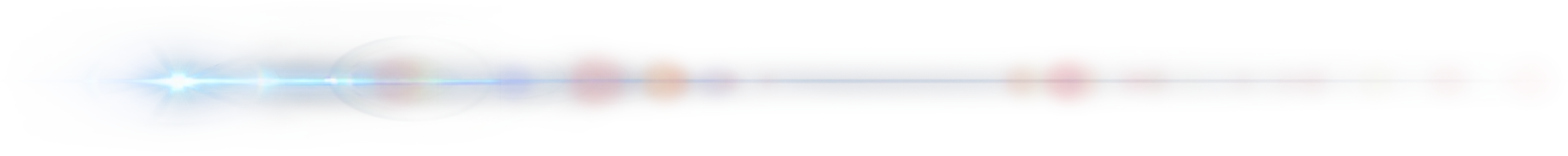 Lens flare reflections design