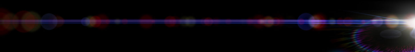 Anamorphic lens flare header background