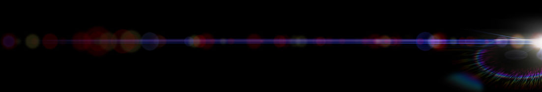 Anamorphic lens flare header background