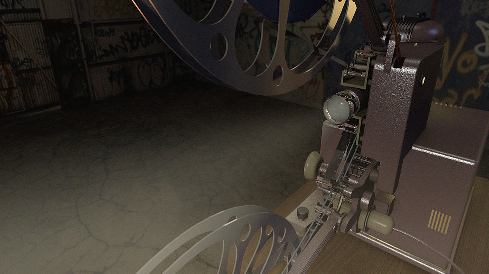 Antique film projector effect for After Effects