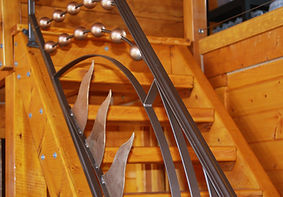 IMG_1297 - Copy (2).JPG bronze railing cabin chicken alaska