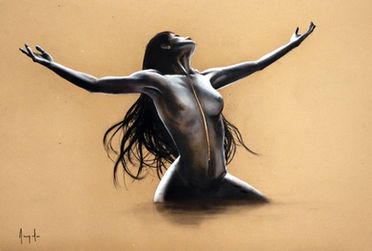 art artiste contemporain galerie mythologie tableaux exposition surréalisme peintures portrait femmes artwork acrylique réalisme mythes fables déesse  