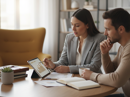 Annuity Insurance Broker discussing fixed annuity rates