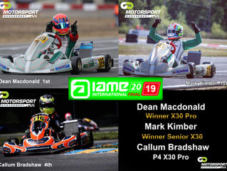 Go Motorsport Management Drivers Dominate IAME International Final