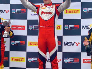 Maiden F3 Win for Grundtvig at Donington Park