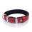 Küçük resim: Doggie Konforlu Gerçek Deriden El Yapımı Köpek Boyun Tasması 2,5x37-45cm - Red