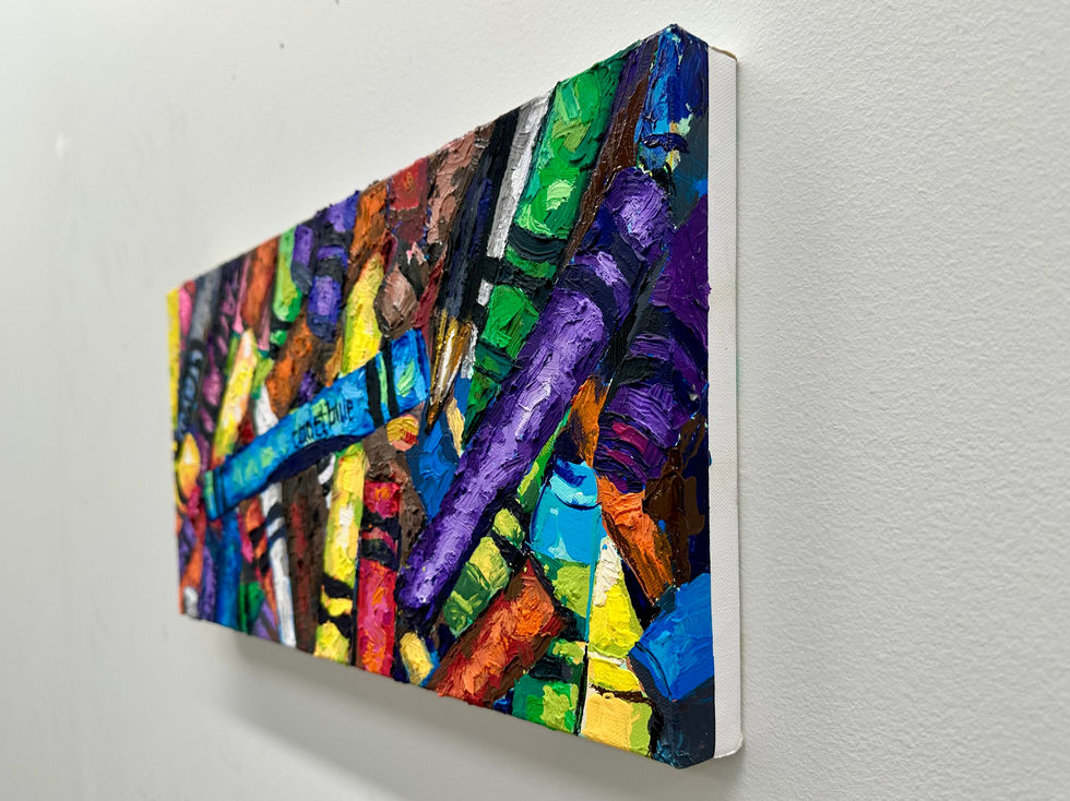 Spillane, A_ Crayons, Detail 1