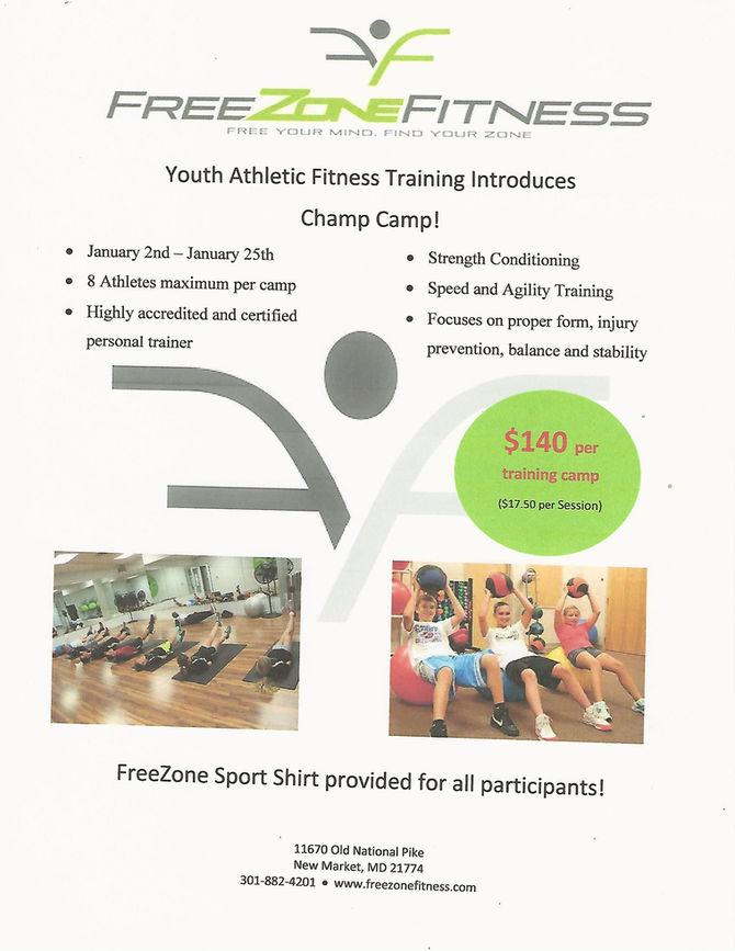 Sign up for Youth Training!