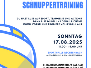 Volleyball Schnuppertraining