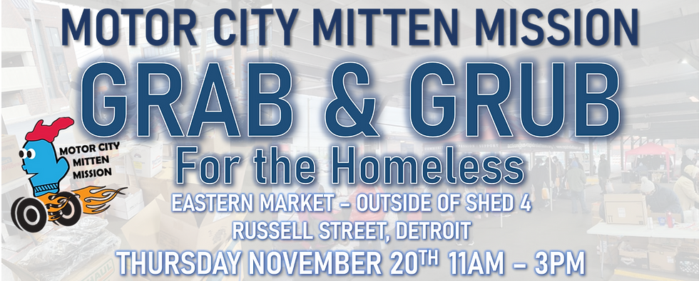 MCMM Grab & Grub for the Homeless at Eastern Market