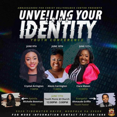 AFC Presents Unveiling Your True Identity Youth Conference