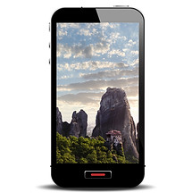Smart Phone with Rocky Crags