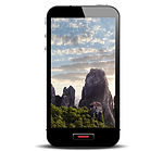 Smart Phone mit Rocky Crags