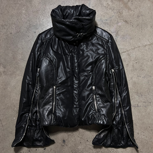 ERMANNO SCERVINO カットレース ダウンジャケット 42 ERMANNO SCERVINO カットレース ダウンジャケット 42 ERMANNO SCERVINO