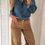 Miniature : Pantalon velours camel