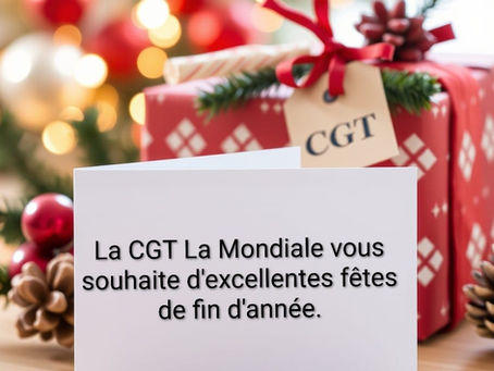 JOYEUSES FÊTES DE FIN D’ANNÉE