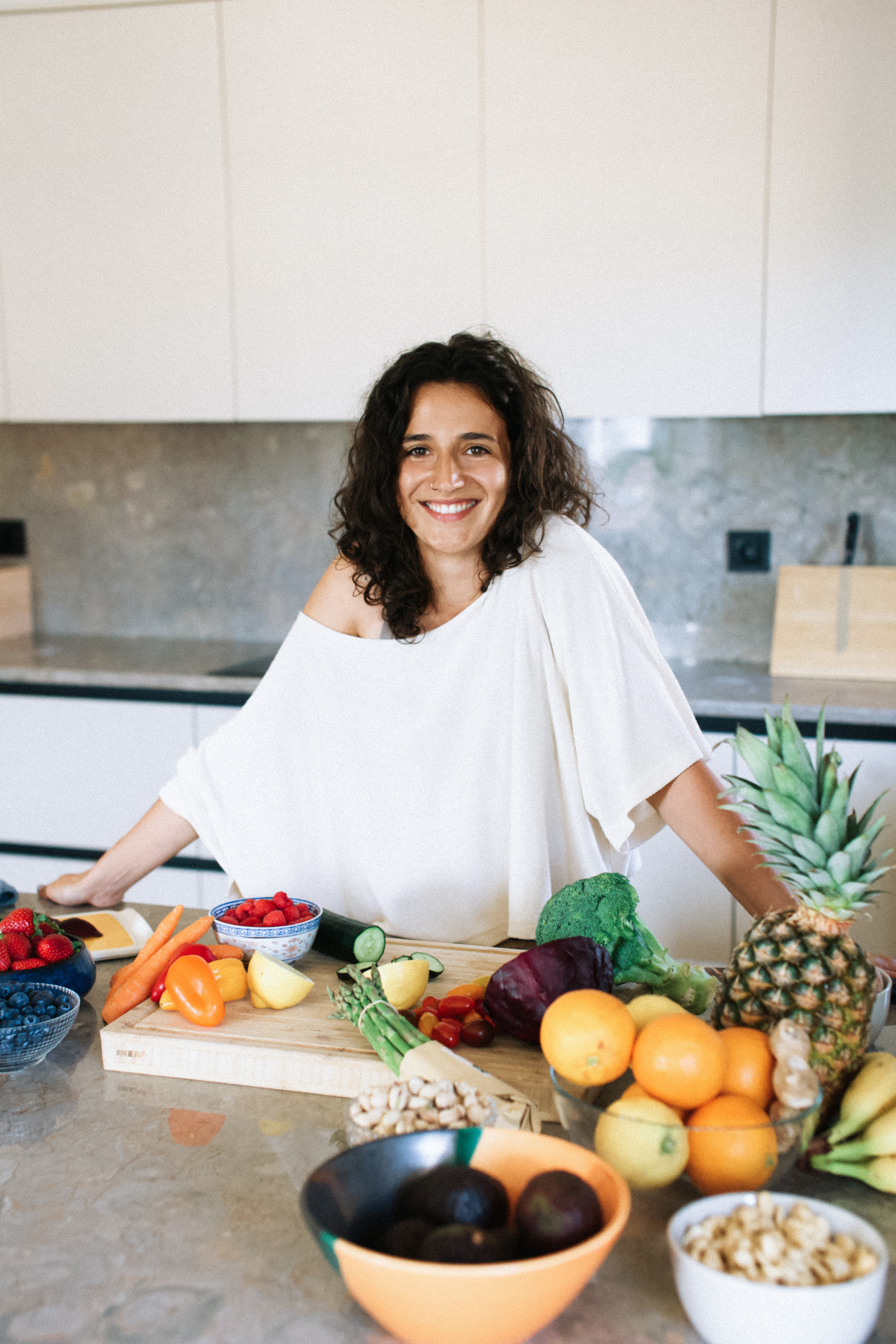 Katharina Nutrition Picture, smiling in the kitchen