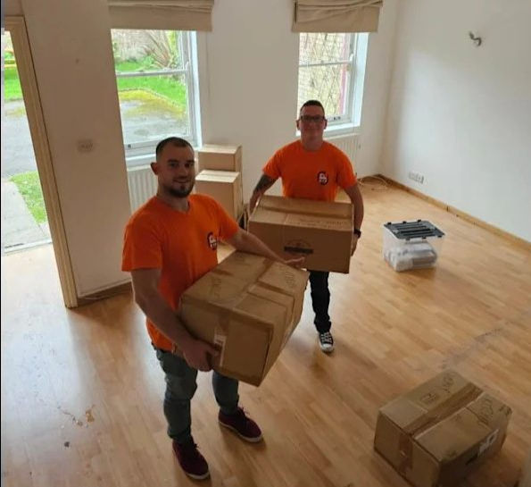 Removal company moving a customer in Gloucester