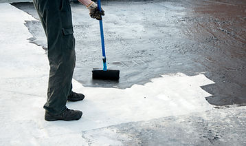 Applying Roof Sealant