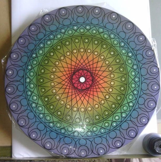 Cuadro Mándala 7 Colores
