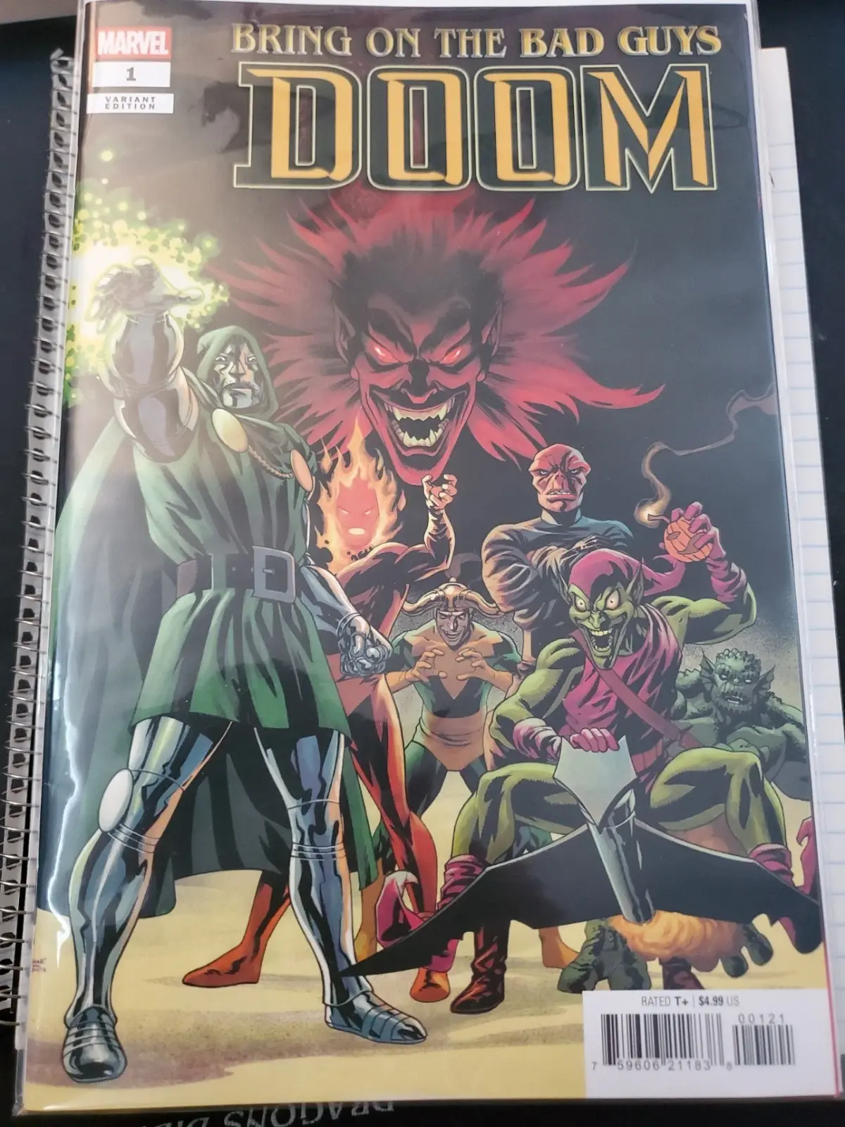 Bring on the Bad Guys: Doom #1 Mike Mckone Cover (Marvel Comics August 2025)