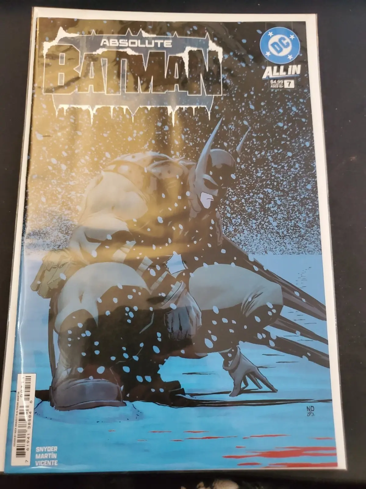 Absolute Batman #7 Nick Dragotta Cover (DC Comics June 2025)