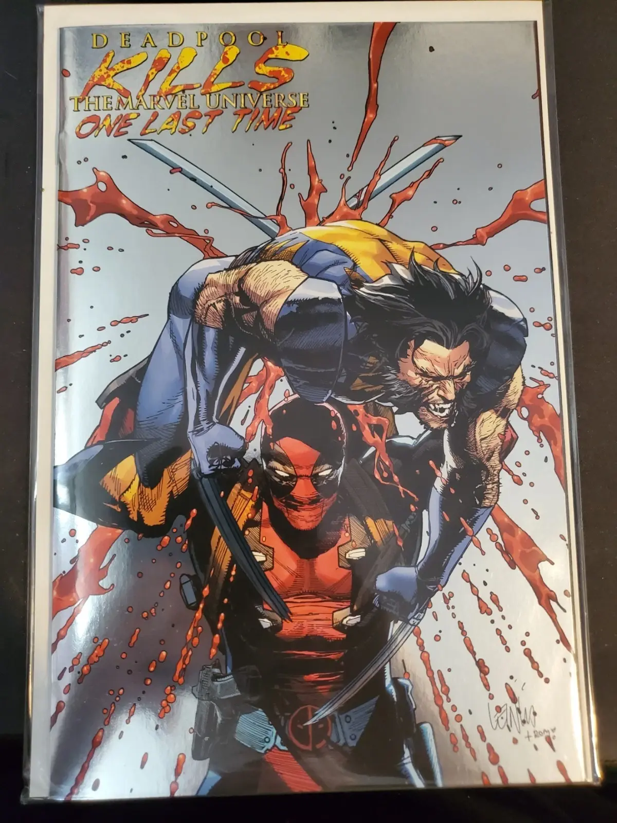 Deadpool Kills the Marvel Universe One Last Time #1E Leinil Francis Yu Foil