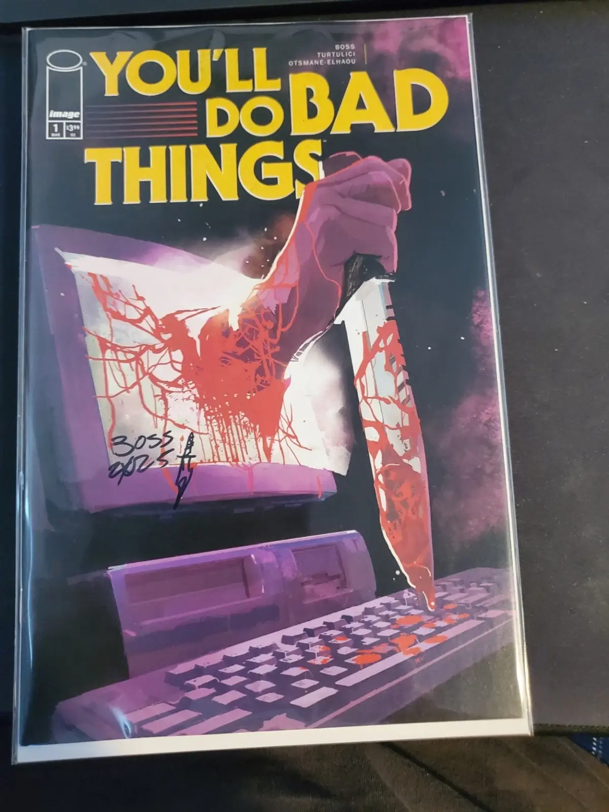 You'll Do Bad Things #1B, Adriano Turtulici Variant