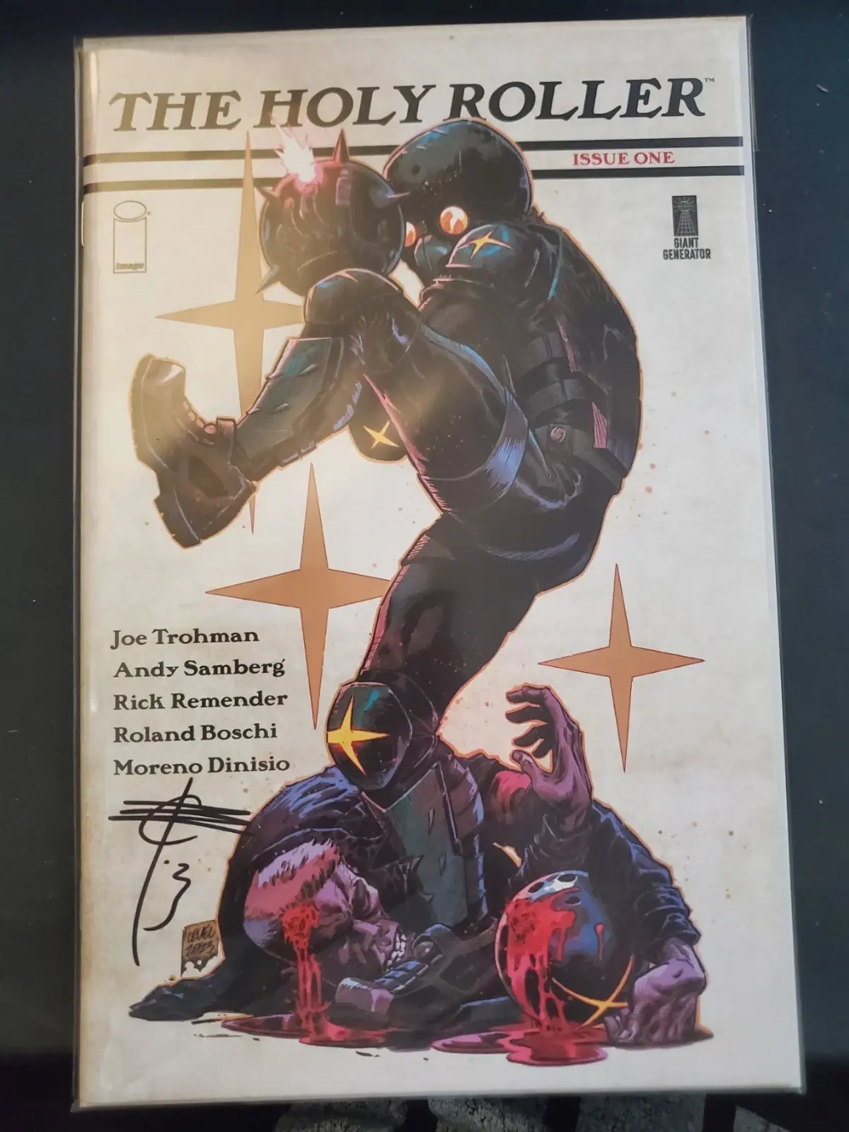 Holy Roller #1 Cover E 1:20 Brian Level Variant