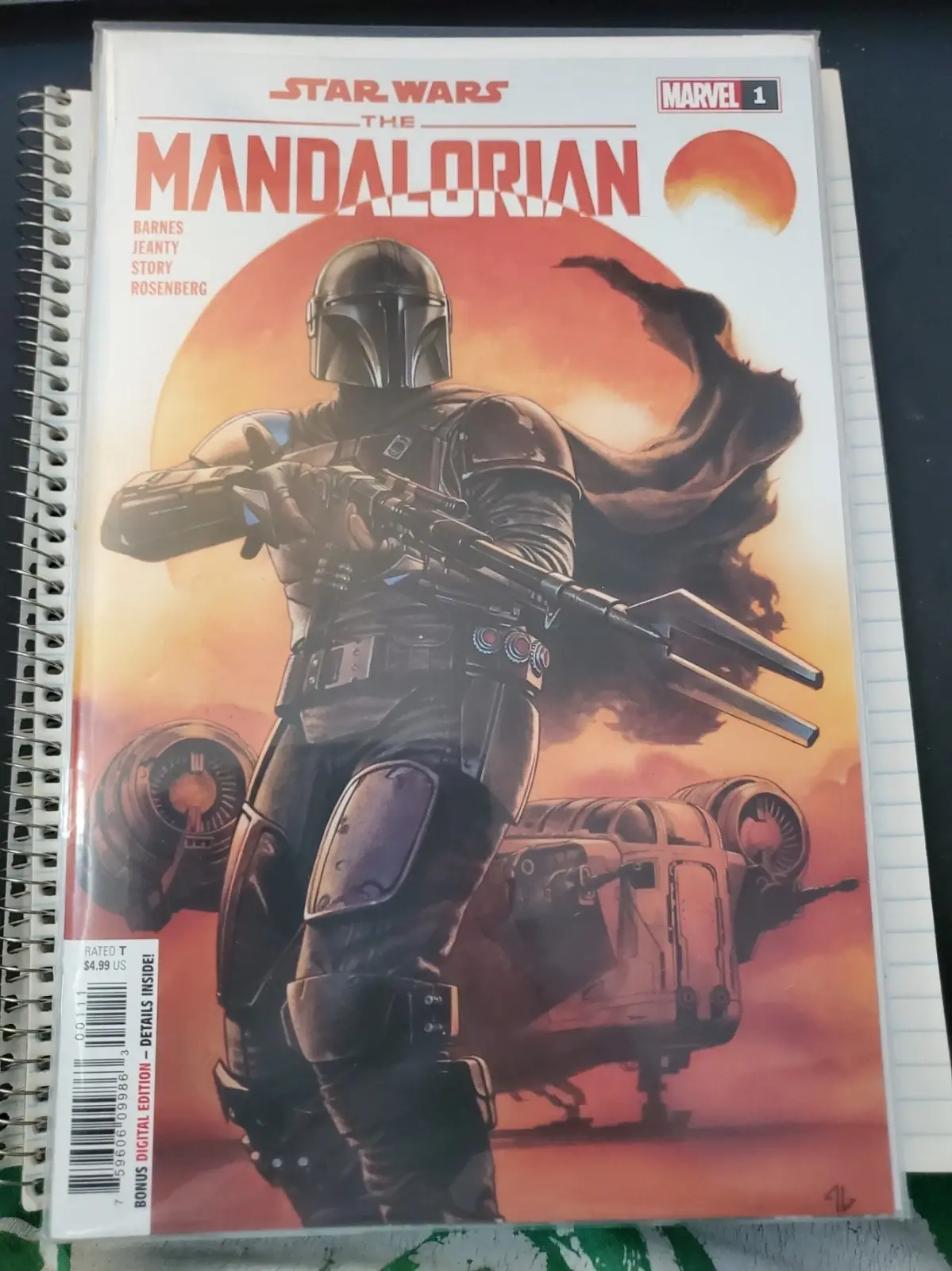 Star Wars: the Mandalorian #1 Adi Granov (Marvel Comics September 2022)