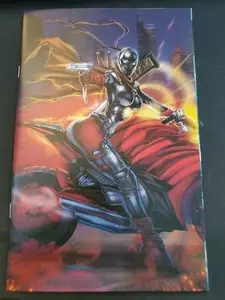 Final Boss: Masked Vigilante #1P Elias Chatzoudis Excusive Virgin Variant