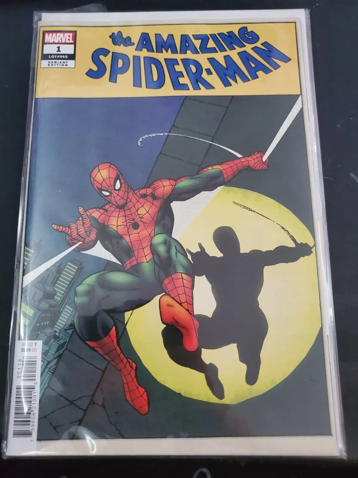THE AMAZING SPIDER MAN, VOL. 7 #1J GIL KANE INCENTIVE HIDDEN GEM VARIANT 1:50