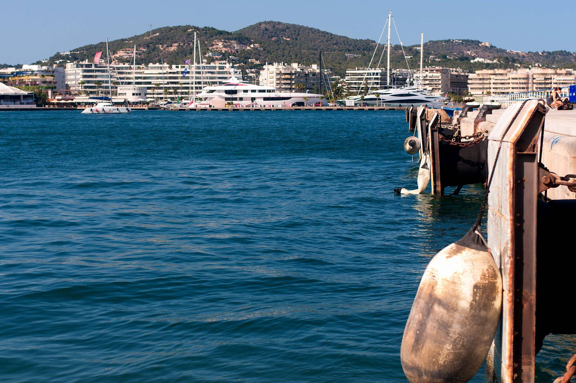 harbour in ibiza