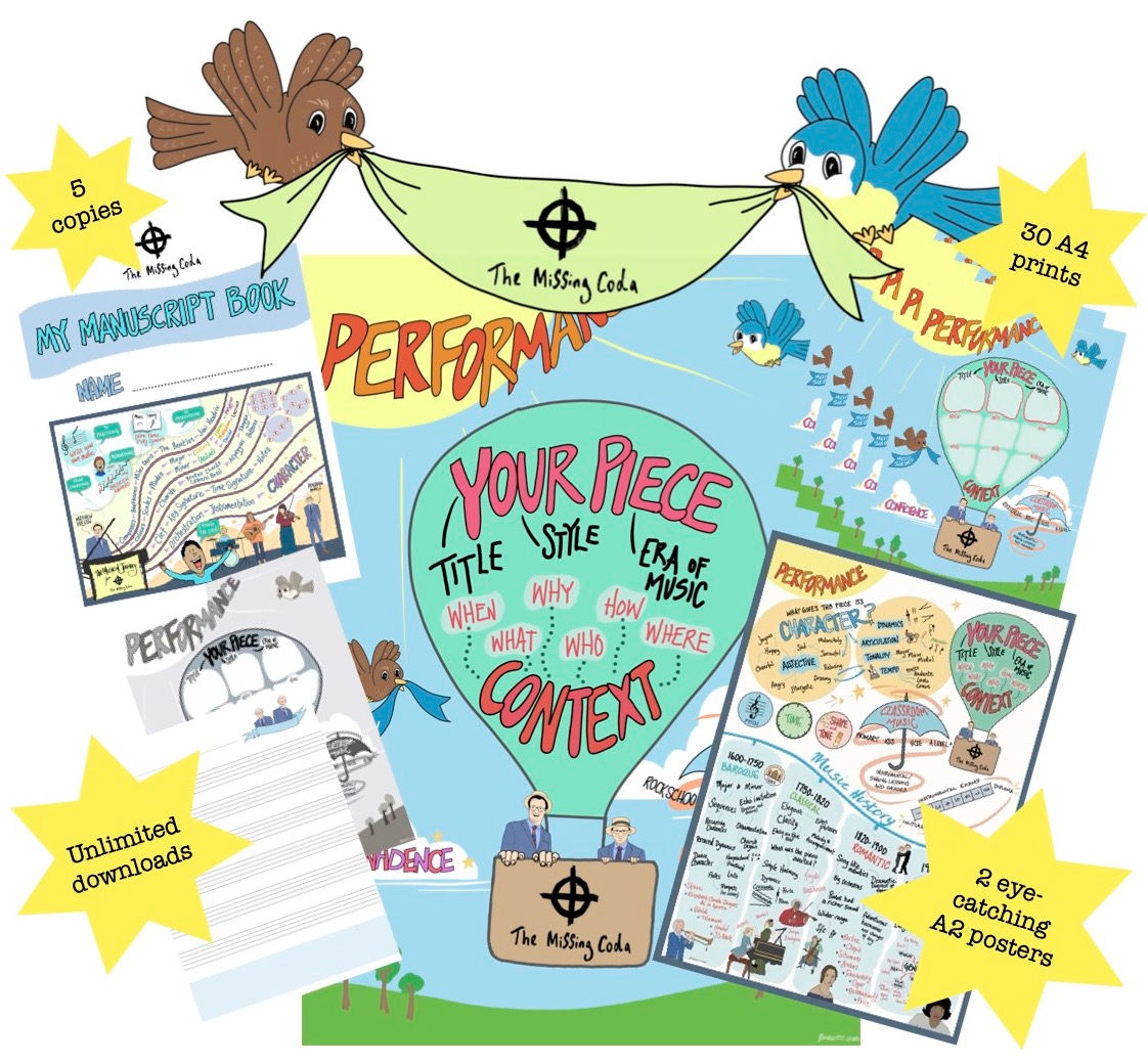 The Missing Coda - Classroom Teaching Bundle