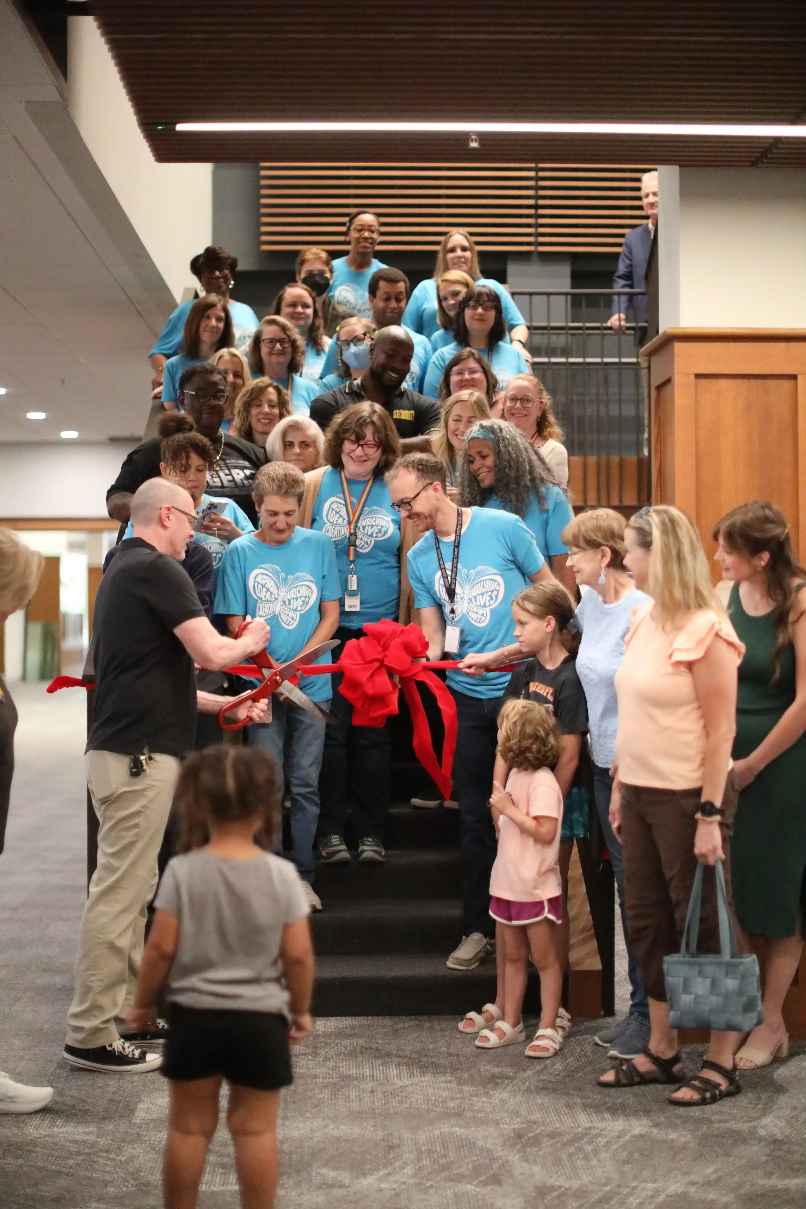Redford Library Ribbon Cutting