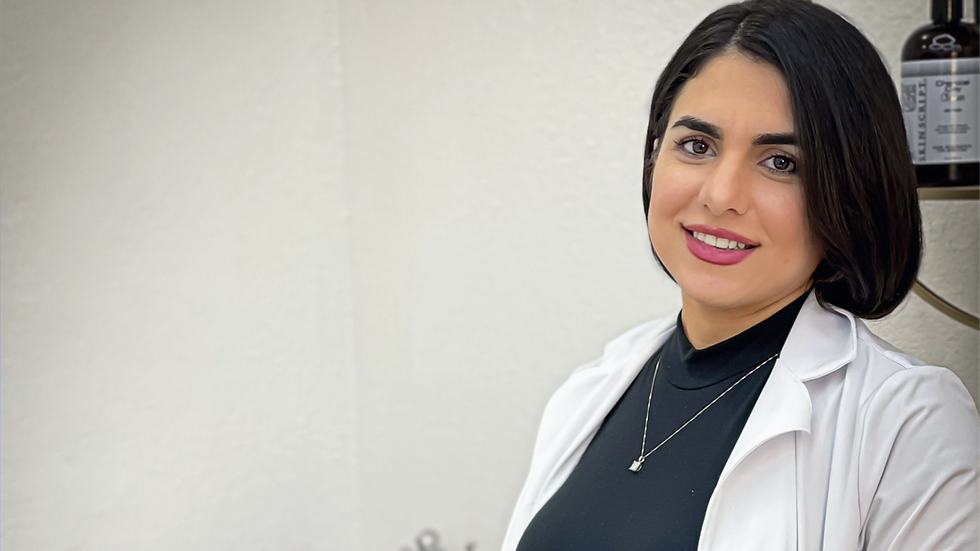 Shirin Cole, owner of Skin House in Sacramento—licensed esthetician dedicated to expert, personalized skincare.