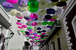 Umbrellas San Juan