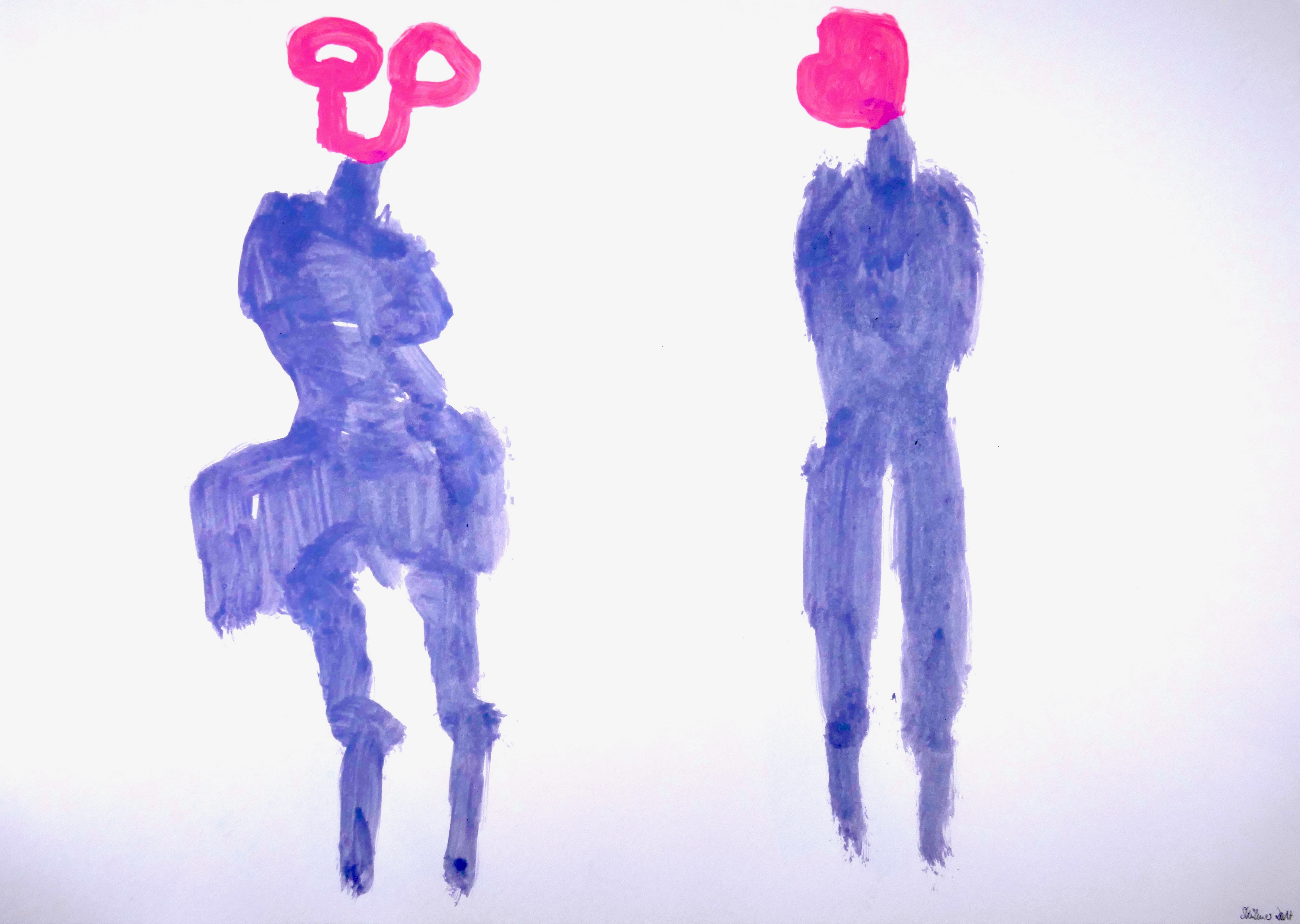 Paarbeziehung I-IV, II, 2017
