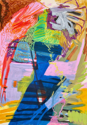 abstract, abstrakte malerei, expressiv, Kaleidoskope