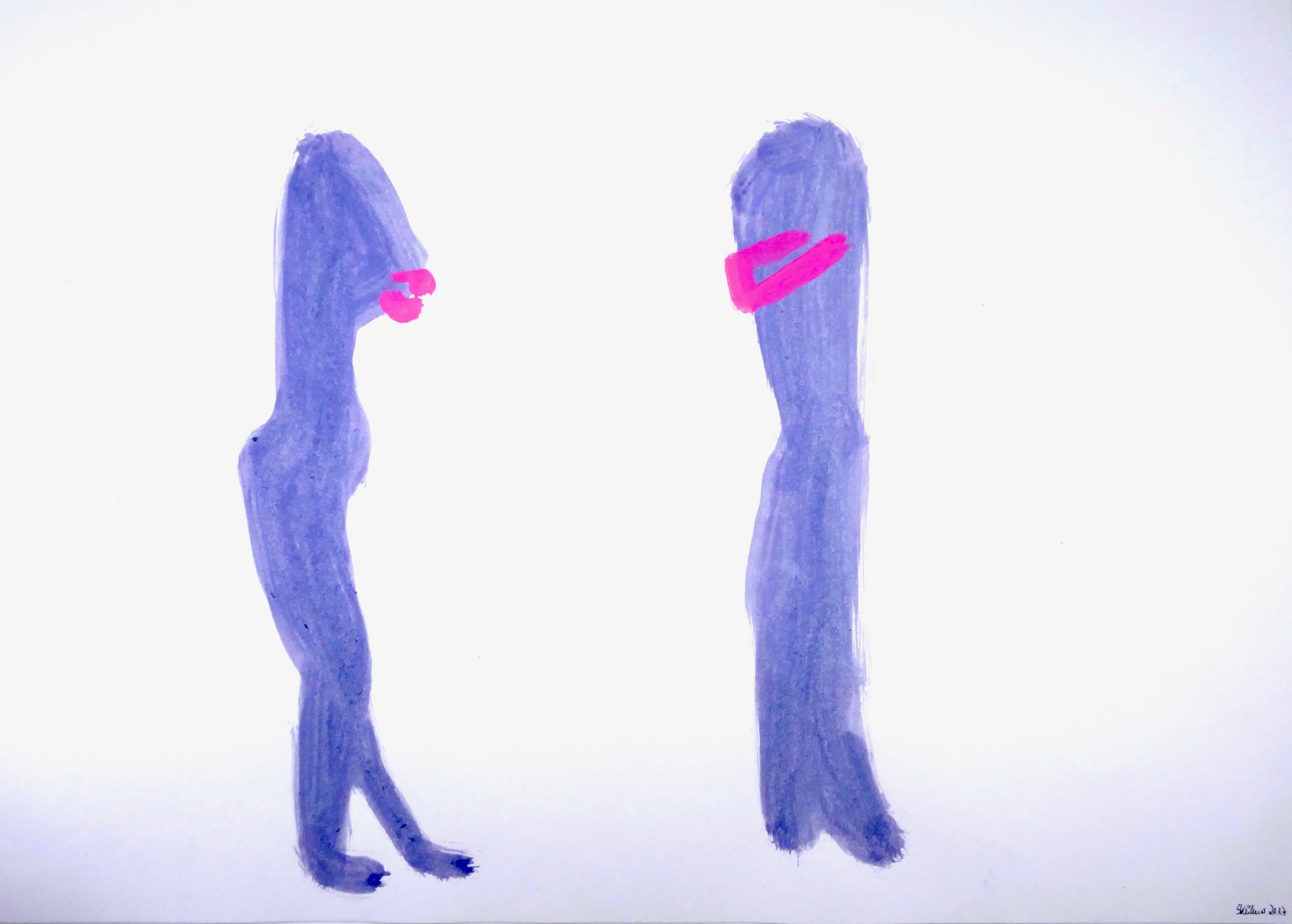 Paarbeziehung I-IV, I, 2017