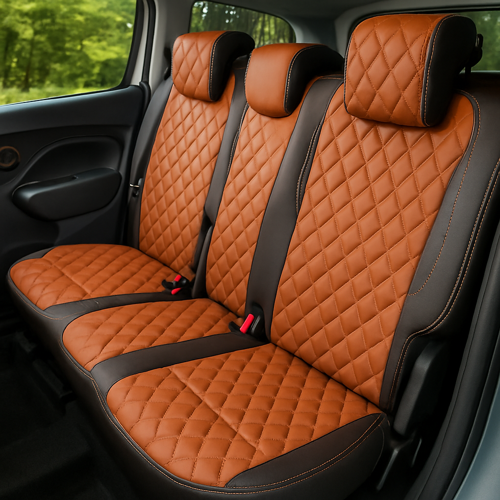 Küçük resim: Moddesign I Kapitone Nakışlı Deri Kombin