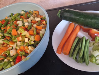 Prepariamo il minestrone di verdure!