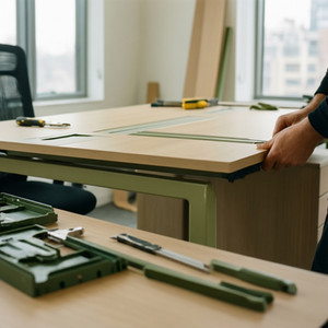 Montagem Completa de Escritório