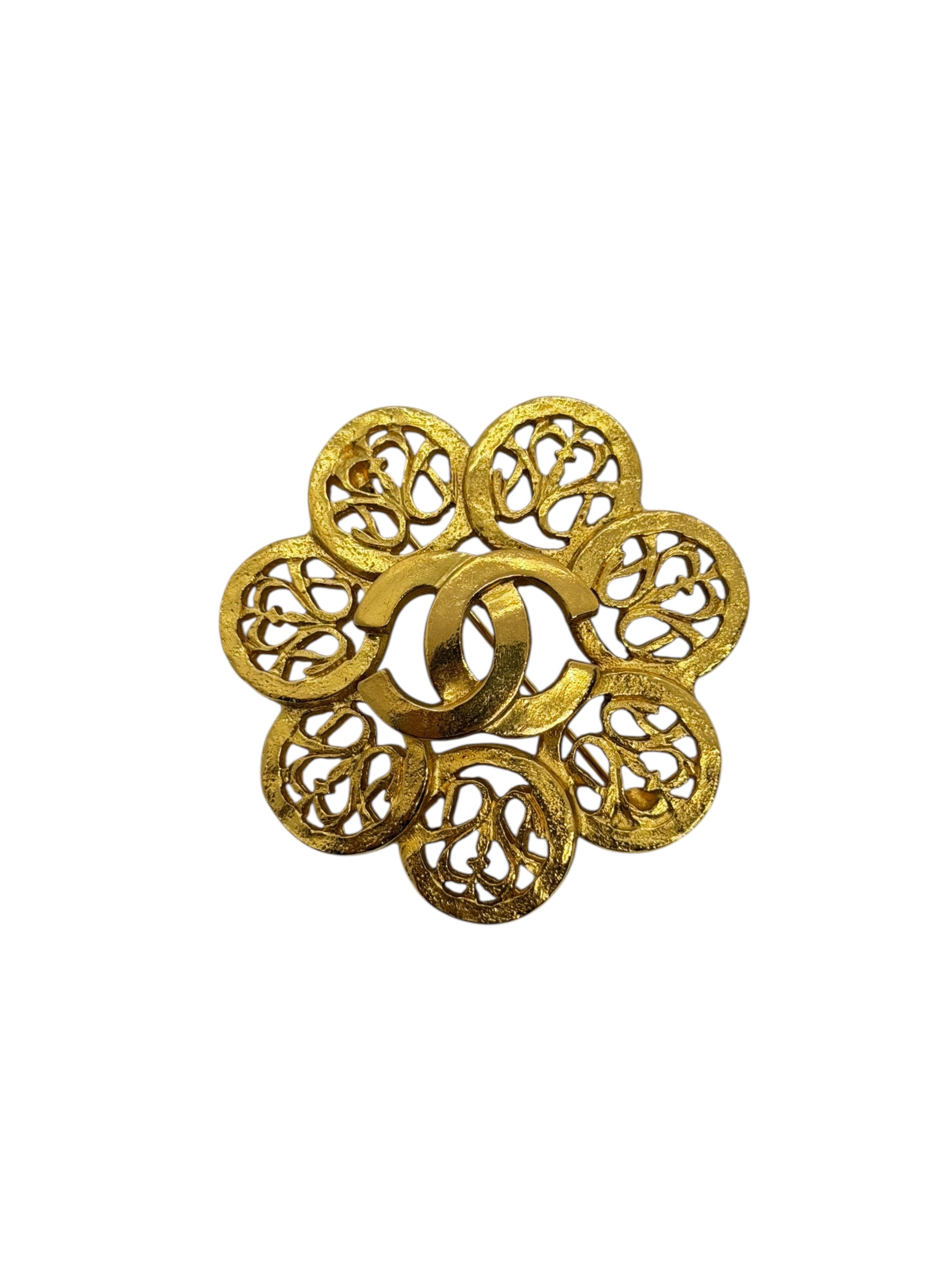 Chanel Vintage Flower Brooch