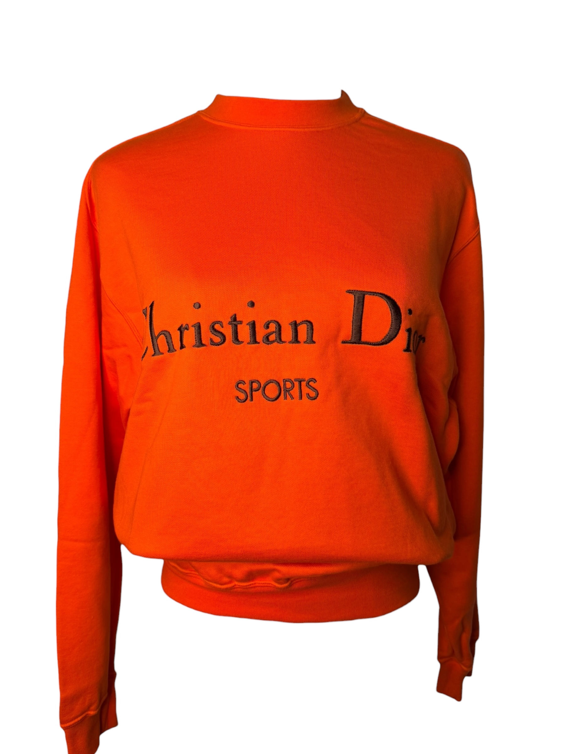 Vintage Christian Dior Orange Crewneck