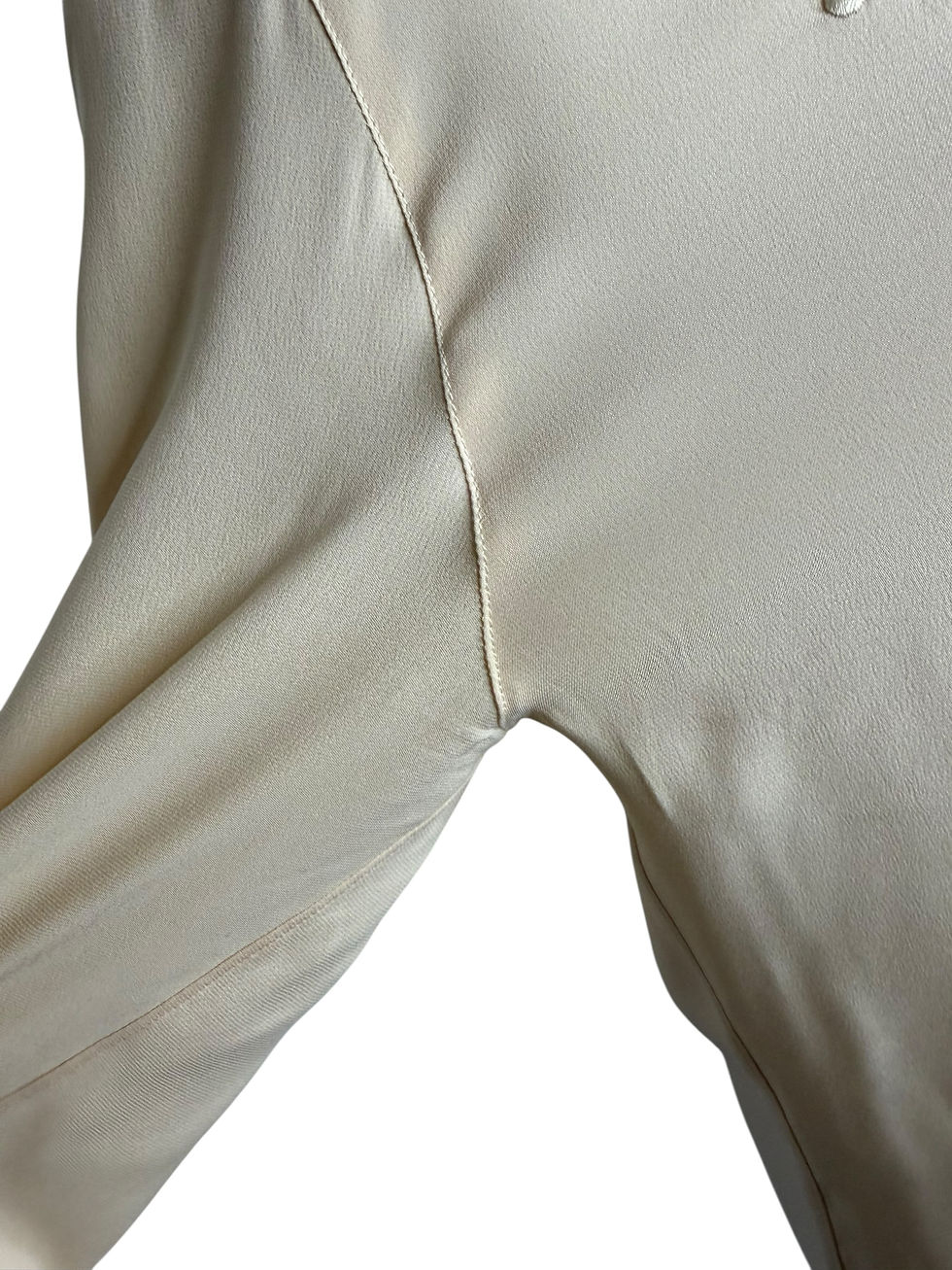 Thumbnail: Chanel Vintage Silk Bow Detail Blouse